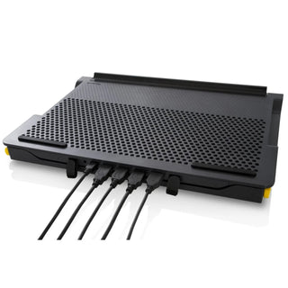 Ventilador para computador hasta 17" con hub de 4 puertos USB-A