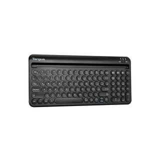 Teclado español multidispositivo con soporte para tablet y celular antimicrobial Targus