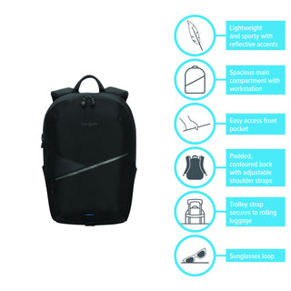 Mochila compacta Transpire™ de 15-16" 18 L